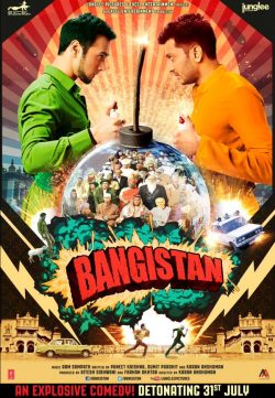 Bangistan (2015) Hindi Movie 300MB DVDRip 480P