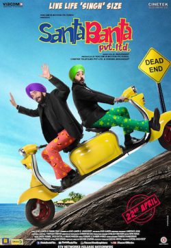 Santa Banta Pvt Ltd 2016 Hindi Movie DVDRIP 500MB